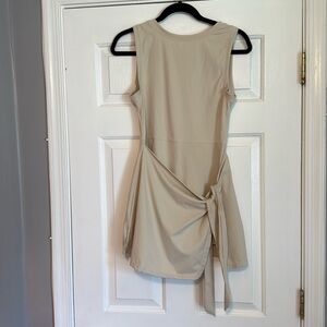 Beige Athletic Dress